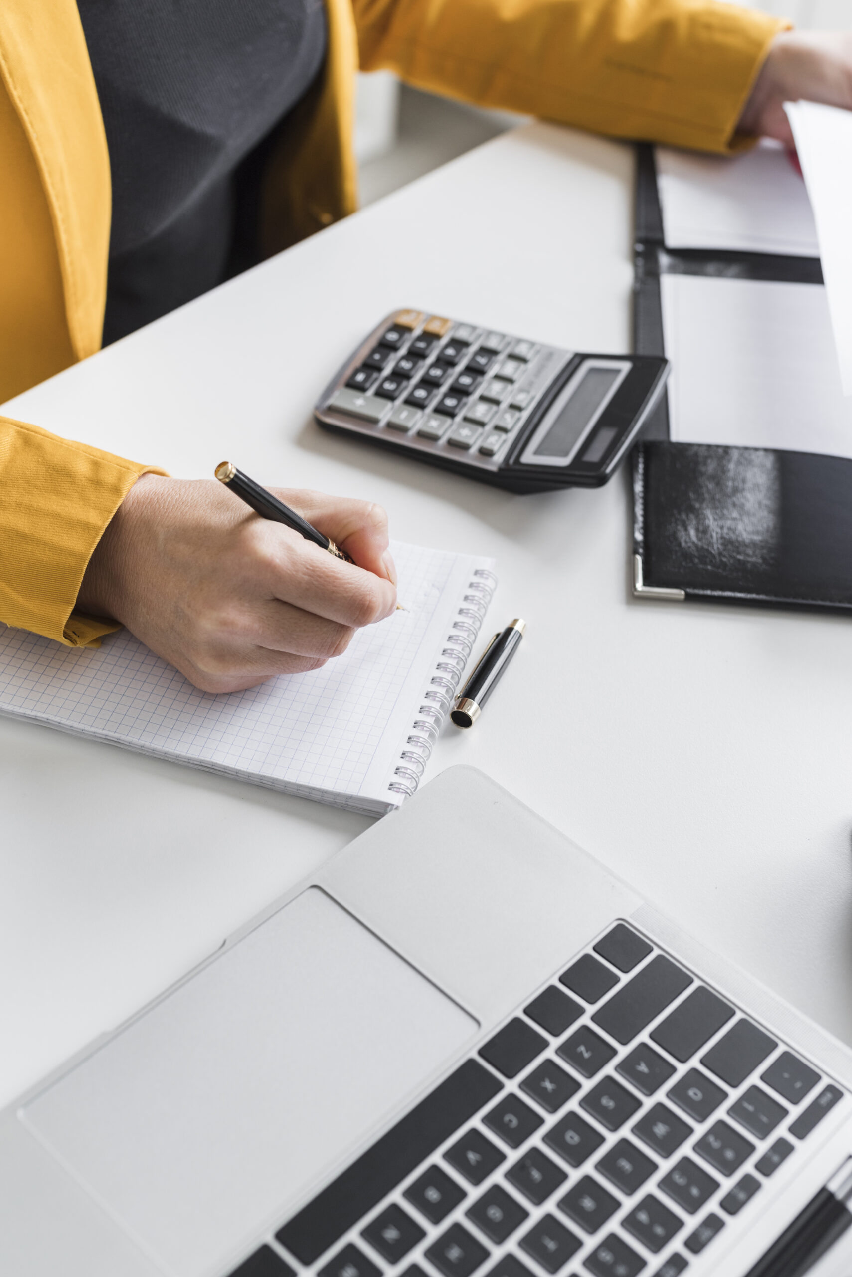 Werken in kantoor voor boekhouding
